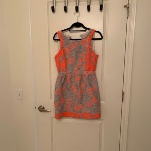 Ella Moss Dahlia Tank Dress in Neon Orange